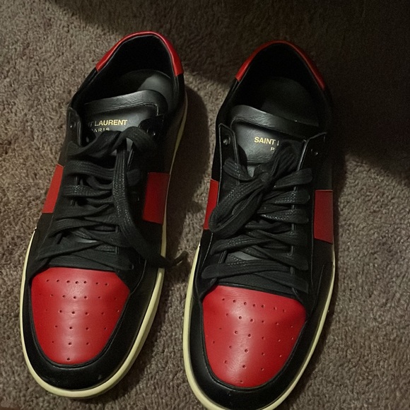 Saint Laurent leather low top used - Picture 2 of 2